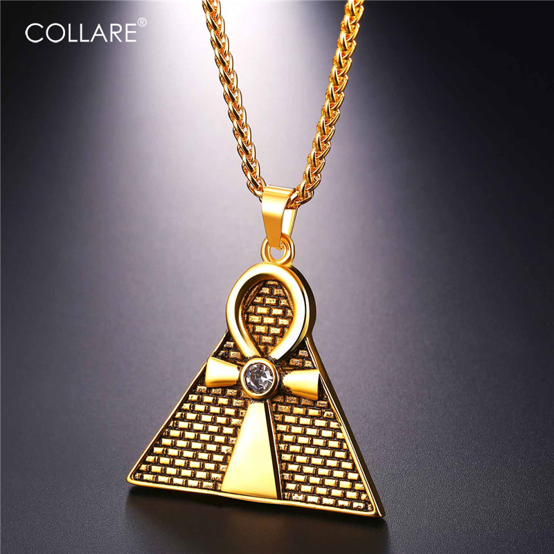 Collare Ƕ̵ Ʈ Ankh Egyptian Cross Key of t..